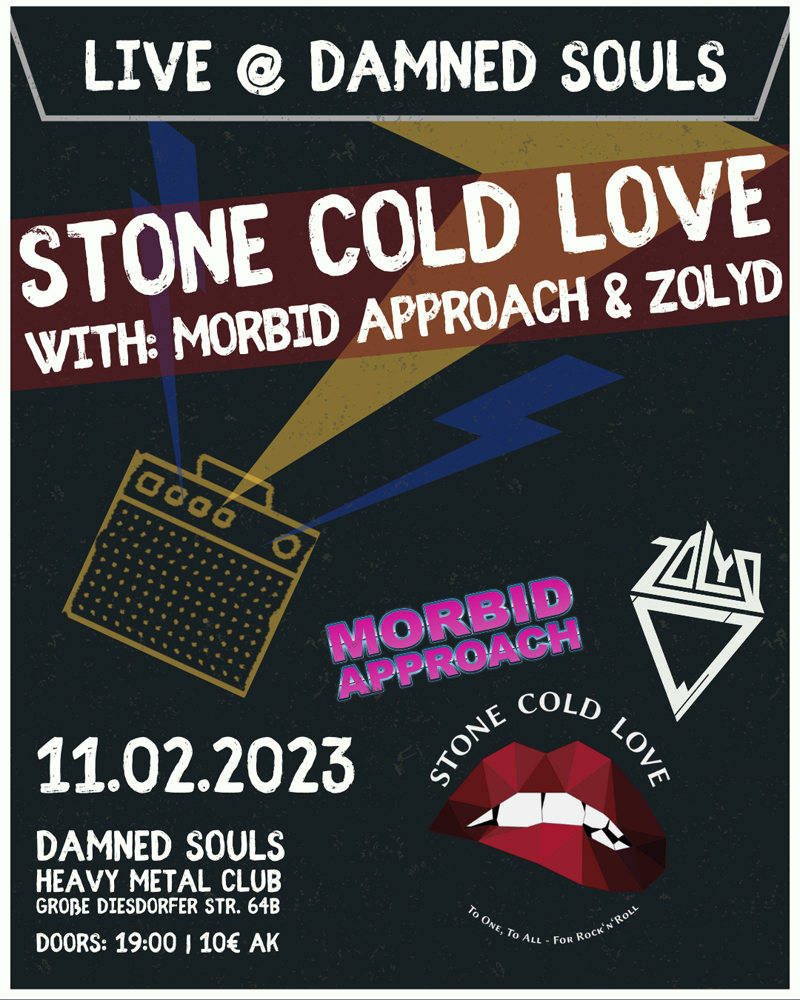 Damned Souls - Stone Cold Love - 11.02.2023