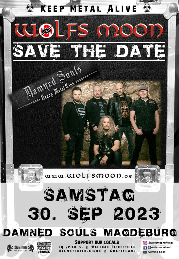 Damned Souls - Wolfs Moon - 30.09.2023