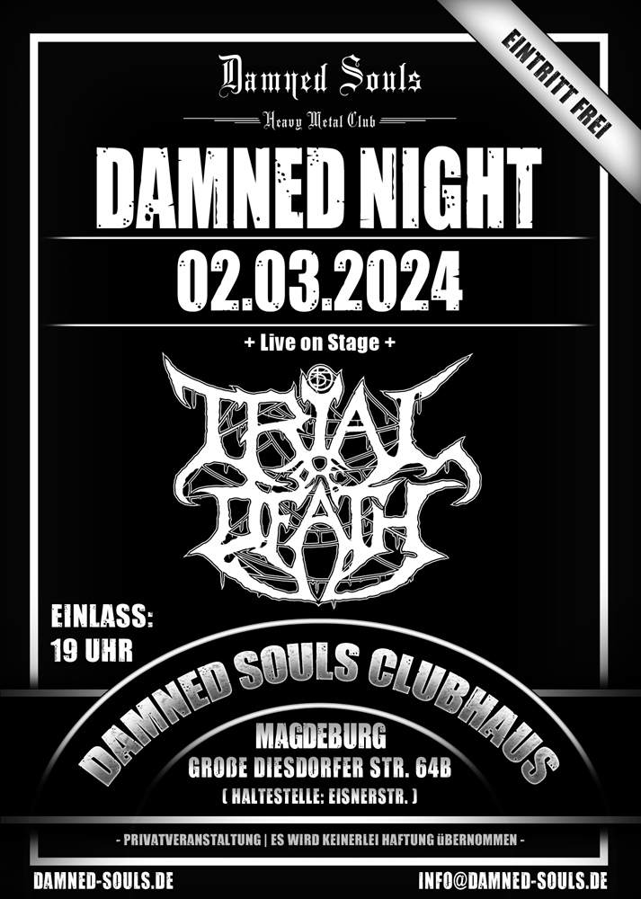 Damned Souls - Damned Night - 02-03-2024